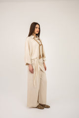 The Trio Wrap Set -Beige