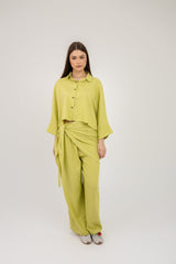 The Trio Wrap Set -Lime Green
