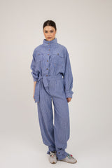 Detachable Jumpsuit - Blue
