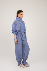 Detachable Jumpsuit - Blue