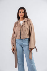 The long/ short Coat _ Beige