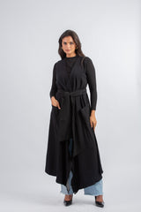 Trenchy Vest _ Black