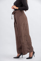 Cinchy Pants _ Brown