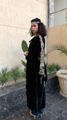 The Scarf-Detail Kaftan