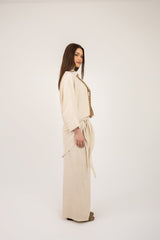 The Trio Wrap Set -Beige