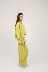 The Trio Wrap Set -Lime Green