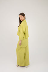 The Trio Wrap Set -Lime Green