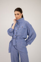 Detachable Jumpsuit - Blue