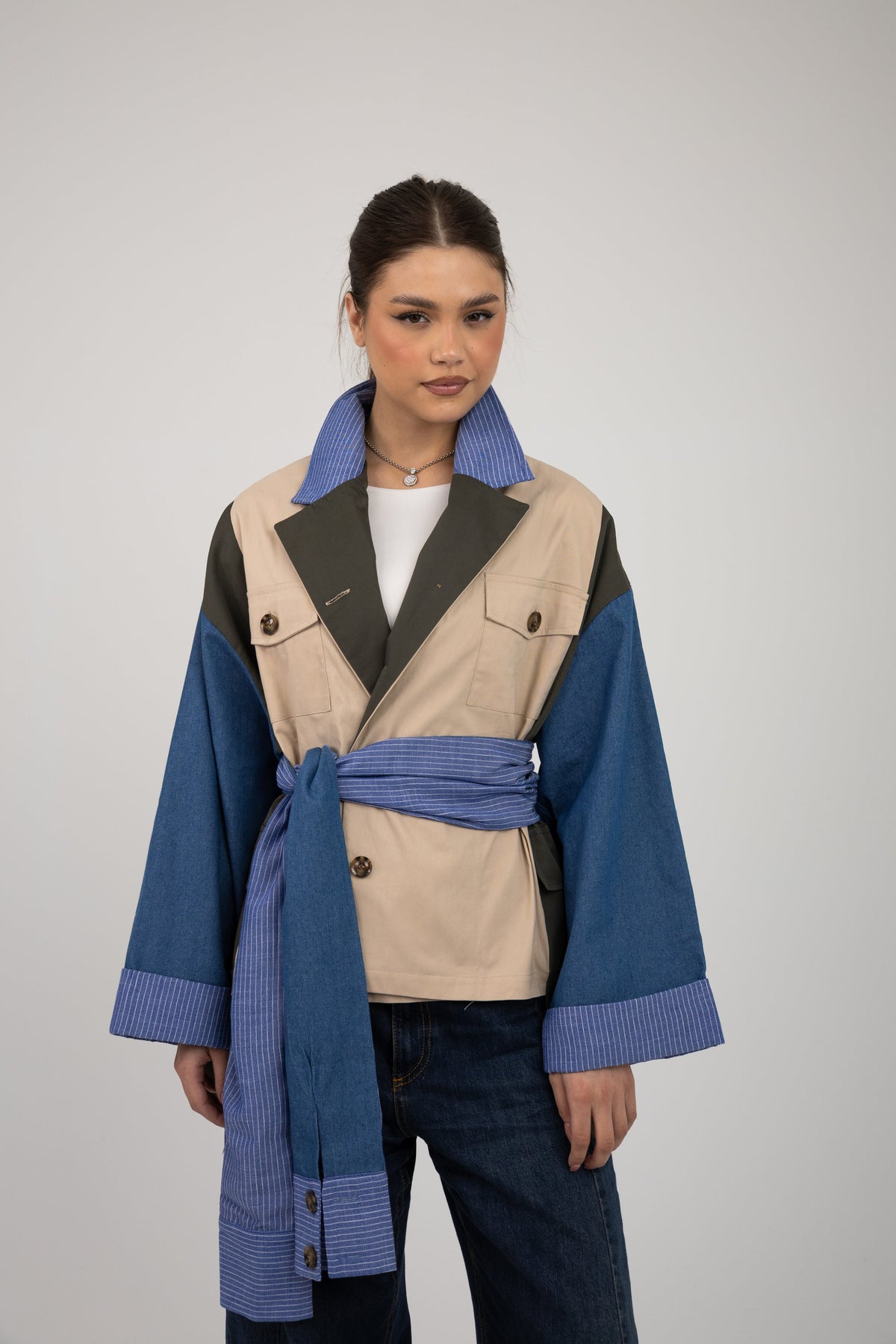The Hybrid Belted Blazer