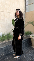The Scarf-Detail Kaftan
