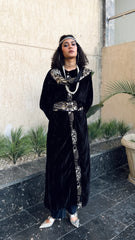 The Scarf-Detail Kaftan