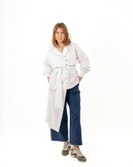 Colors and materials i. White poplin